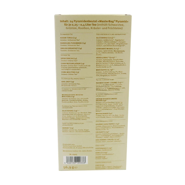 Adventskalender Tee 24 MasterBag Pyramid