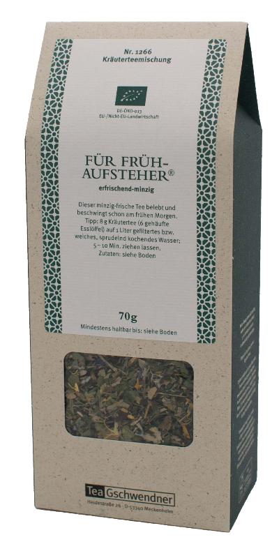 Infusion des Lève–Tôt Bio