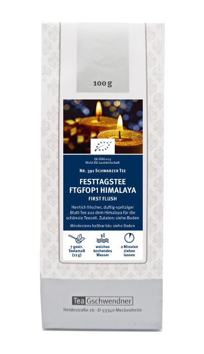 Festtagstee FTGFOP1 Himalaya FF Bio 100g