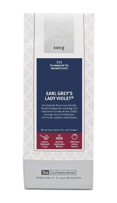 Earl Grey's Lady Violet