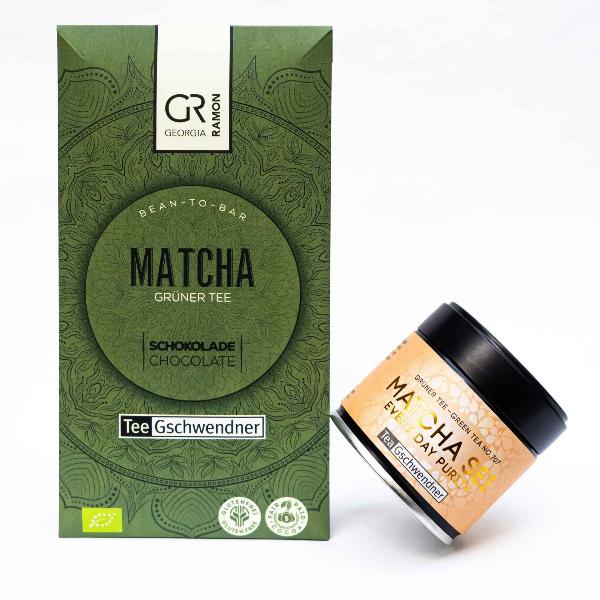 Teeschokolade Georgia Ramon "Matcha" Bio