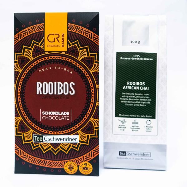 Teeschokolade Georgia Ramon "Rooibos African Chai"